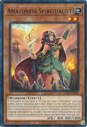 Amazoness Spiritualist (Common / Short Print) [DABL-EN096] 1st Edition