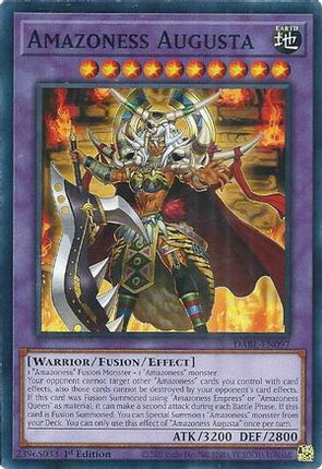Amazoness Augusta (Common / Short Print) [DABL-EN097] 1st Edition