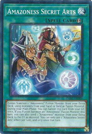 Amazoness Secret Arts (Common / Short Print) [DABL-EN099] 1st Edition