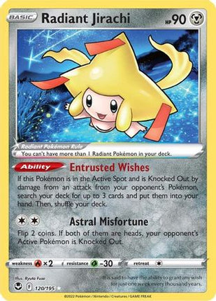 Radiant Jirachi - 120/null [SWSH12: Silver Tempest] Holofoil