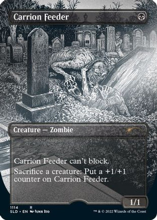 Carrion Feeder (Borderless) (Foil Etched) [Secret Lair Drop Series] Foil