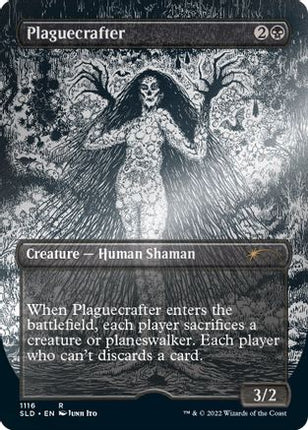 Plaguecrafter (Borderless) (Foil Etched) [Secret Lair Drop Series] Foil