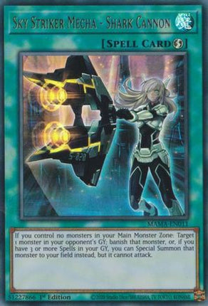 Sky Striker Mecha - Shark Cannon (Ultra Rare) [MAMA-EN011] 1st Edition