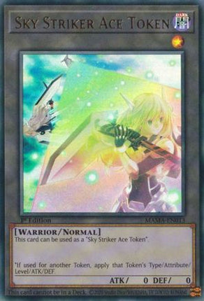 Token: Sky Striker Ace (Ultra Rare) [MAMA-EN013] 1st Edition