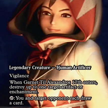 Loran of the Third Path - Garnet Til Alexandros 17th (Showcase) [FINAL FANTASY: Through the Ages] Foil