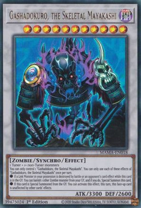 Gashadokuro, the Skeletal Mayakashi (Ultra Rare) [MAMA-EN018] 1st Edition