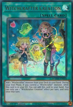 Witchcrafter Creation (Ultra Rare) [MAMA-EN024] 1st Edition