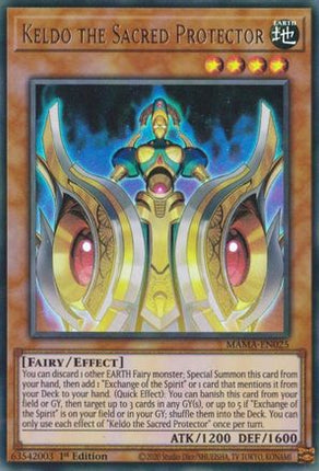 Keldo the Sacred Protector (Ultra Rare) [MAMA-EN025] 1st Edition