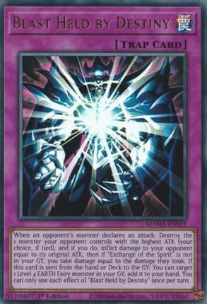 Blast Held by Destiny (Ultra Rare) [MAMA-EN031] 1st Edition
