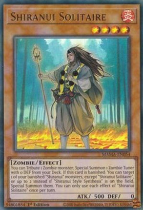 Shiranui Solitaire (Ultra Rare) [MAMA-EN054] 1st Edition