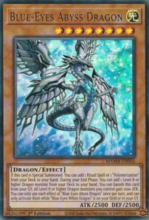 Blue-Eyes Abyss Dragon (Ultra Rare) [MAMA-EN056] 1st Edition