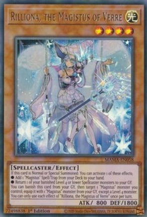 Rilliona, the Magistus of Verre (Ultra Rare) [MAMA-EN058] 1st Edition