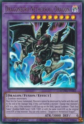 Dragonecro Nethersoul Dragon (Ultra Rare) [MAMA-EN062] 1st Edition
