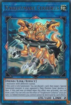 Knightmare Cerberus (Ultra Rare) [MAMA-EN070] 1st Edition