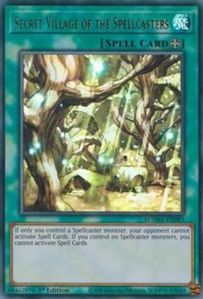 Secret Village of the Spellcasters (Ultra Rare) [MAMA-EN083] 1st Edition