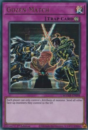 Gozen Match [MAMA-EN098] Ultra Rare