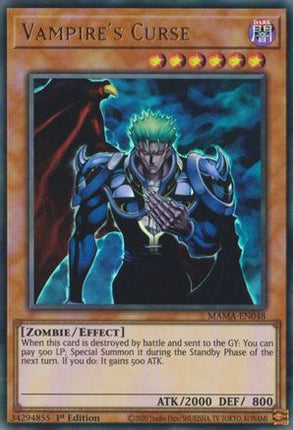 Vampire's Curse (Ultra Rare) [MAMA-EN048] 1st Edition