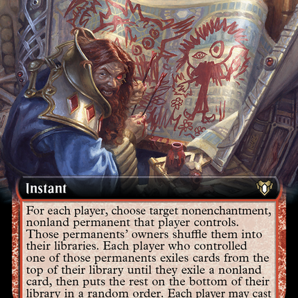 Guff Rewrites History (Extended Art) [Commander Masters]