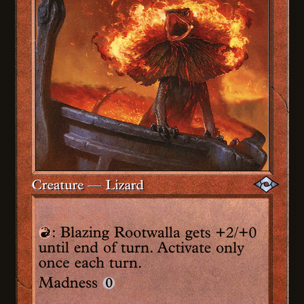 Blazing Rootwalla (Retro) [Modern Horizons 2]