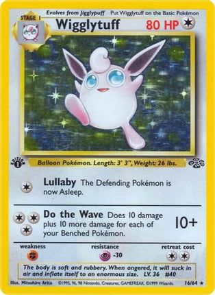 Wigglytuff - 16/64 [Jungle] Unlimited Holofoil