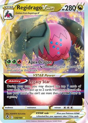 Regidrago VSTAR - 136/null [SWSH12: Silver Tempest] Holofoil