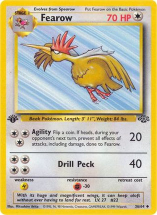 Fearow - 36/64 [Jungle] 1st Edition
