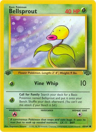 Bellsprout - 49/64 [Jungle] 1st Edition
