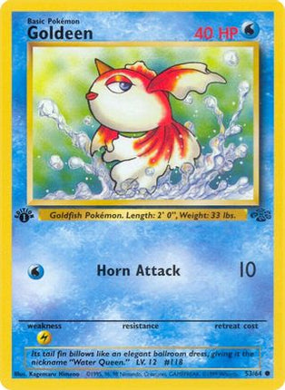 Goldeen - 53/64 [Jungle] 1st Edition