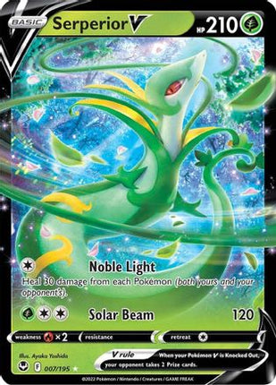Serperior V - 7/null [SWSH12: Silver Tempest] Holofoil