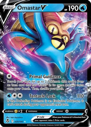 Omastar V - 35/null [SWSH12: Silver Tempest] Holofoil