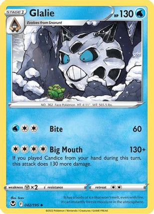 Glalie - 42/195 [SWSH12: Silver Tempest] Reverse Holofoil