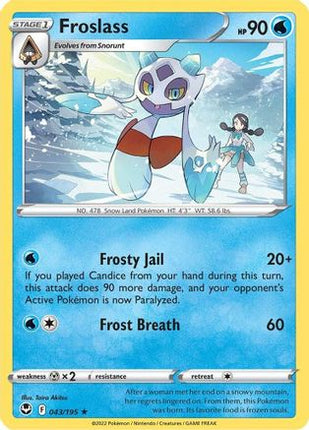 Froslass - 43/null [SWSH12: Silver Tempest]