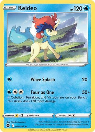 Keldeo - 46/null [SWSH12: Silver Tempest] Reverse Holofoil
