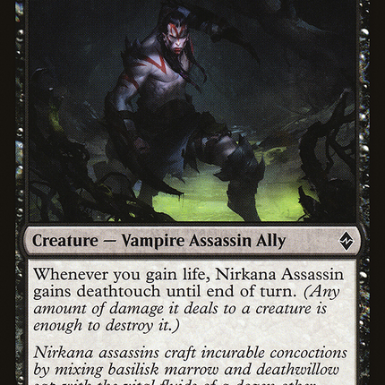 Nirkana Assassin [The List]