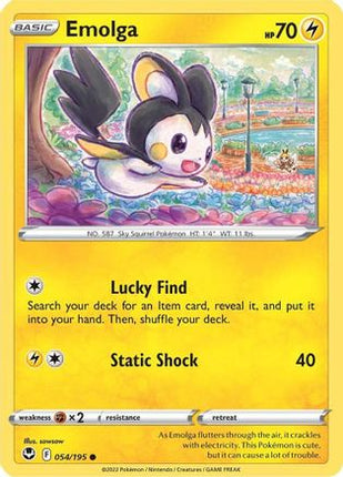 Emolga - 54/null [SWSH12: Silver Tempest] Reverse Holofoil