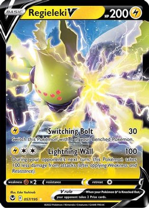 Regieleki V - 57/null [SWSH12: Silver Tempest] Holofoil