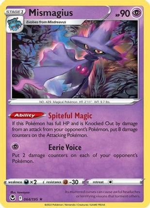 Mismagius - 64/null [SWSH12: Silver Tempest]