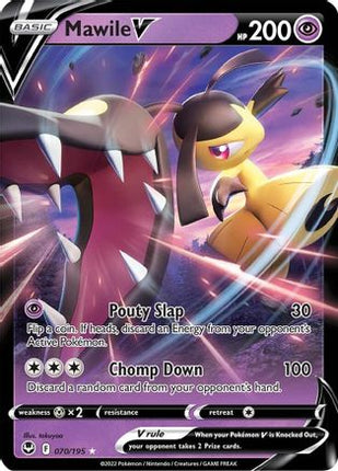 Mawile V - 70/null [SWSH12: Silver Tempest] Holofoil