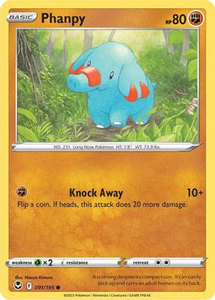 Phanpy - 91/null [SWSH12: Silver Tempest] Reverse Holofoil