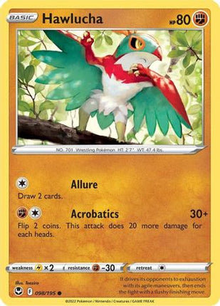Hawlucha - 98/null [SWSH12: Silver Tempest]