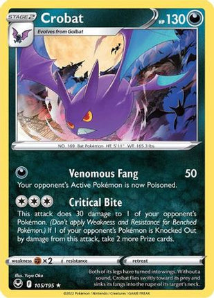 Crobat - 105/null [SWSH12: Silver Tempest] Holofoil