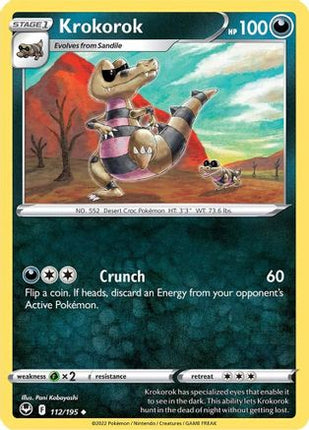 Krokorok - 112/null [SWSH12: Silver Tempest]