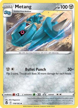 Metang - 118/null [SWSH12: Silver Tempest] Reverse Holofoil