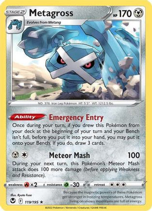 Metagross - 119/null [SWSH12: Silver Tempest] Reverse Holofoil
