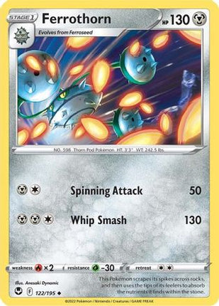 Ferrothorn - 122/195 [SWSH12: Silver Tempest] Reverse Holofoil