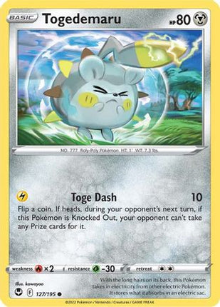 Togedemaru - 127/null [SWSH12: Silver Tempest]