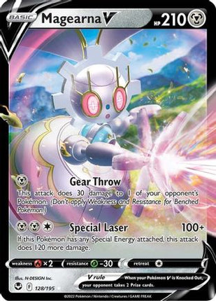 Magearna V - 128/null [SWSH12: Silver Tempest] Holofoil