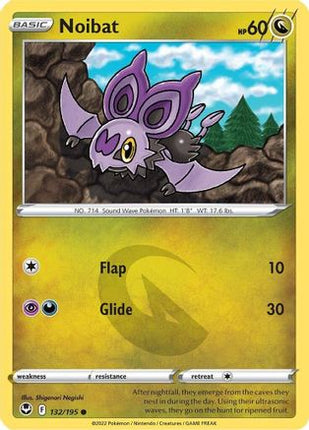 Noibat - 132/null [SWSH12: Silver Tempest] Reverse Holofoil