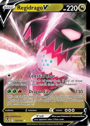 Regidrago V - 135/null [SWSH12: Silver Tempest] Holofoil
