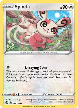Spinda - 141/null [SWSH12: Silver Tempest] Reverse Holofoil